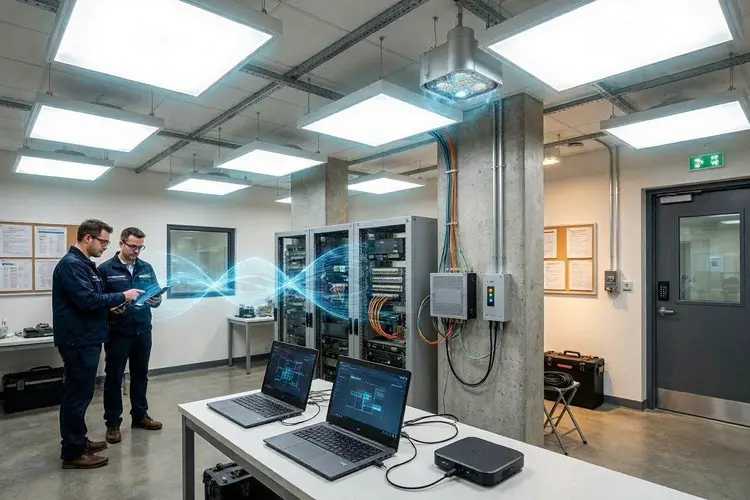 Li-Fi Enabled Lighting Systems