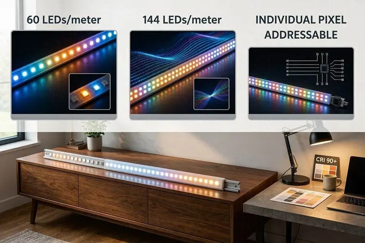 Smart LED Strip Lighting for Dynamic Ambience
