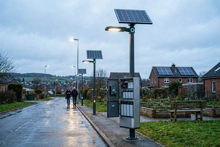 Solar-Powered Smart Lights