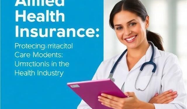Allied health care insurance coverage for healthcare professionals