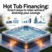 Hot tub payment plans