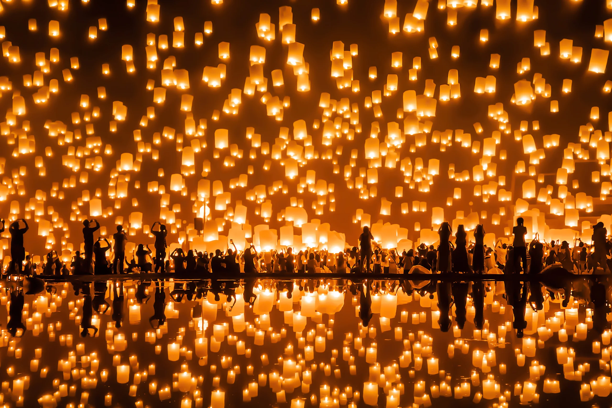 Yi Peng Lantern Festival in Chiang Mai