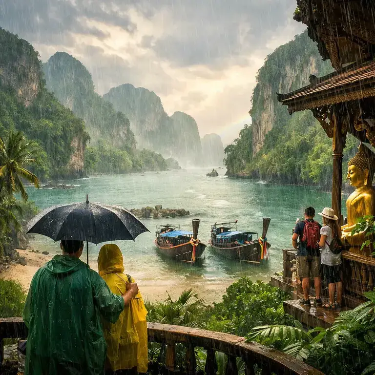 Thailand budget travel tips Best time to visit Thailand with fewer crowds
