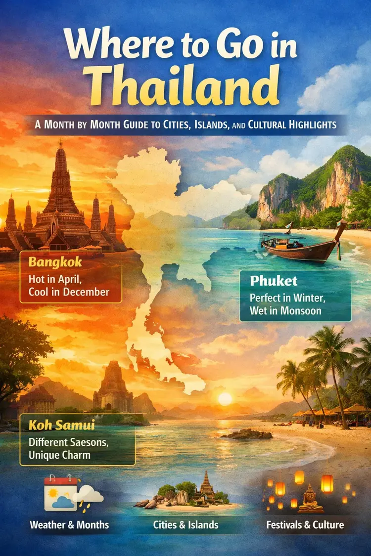 When is the best time to visit Thailand for beaches