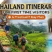 Thailand Itinerary